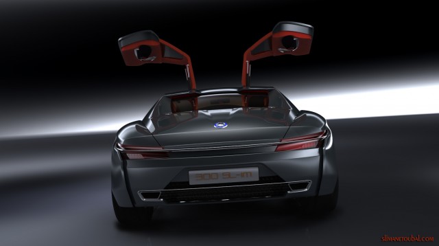  New D! Award for Slimane Toubal   Mercedes 300SL Gullwing   June 13rd transport designindex  transport supercar slimane toubal motorsport mercedes high tech design D! Award concept car concept 300sl 