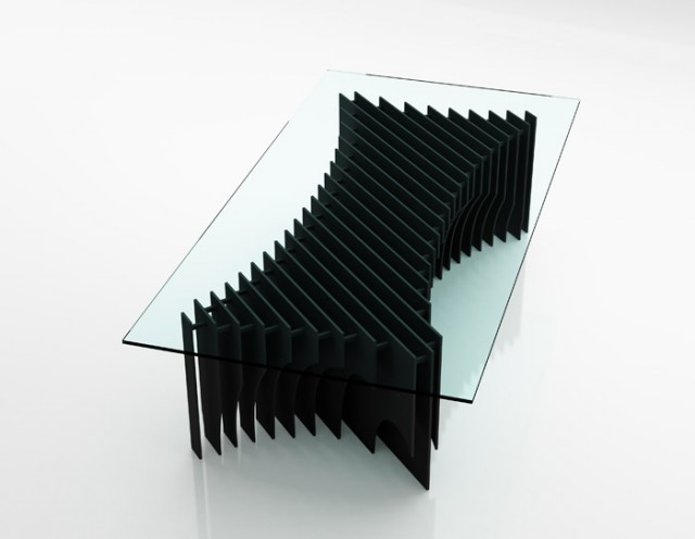  Romain Duclos   X29 furniture 2 designindex  wood table furniture french designer design index design concept coffee table 