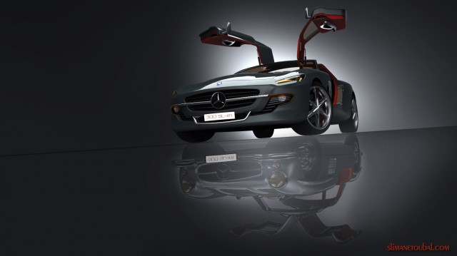  New D! Award for Slimane Toubal   Mercedes 300SL Gullwing   June 13rd transport designindex  transport supercar slimane toubal motorsport mercedes high tech design D! Award concept car concept 300sl 