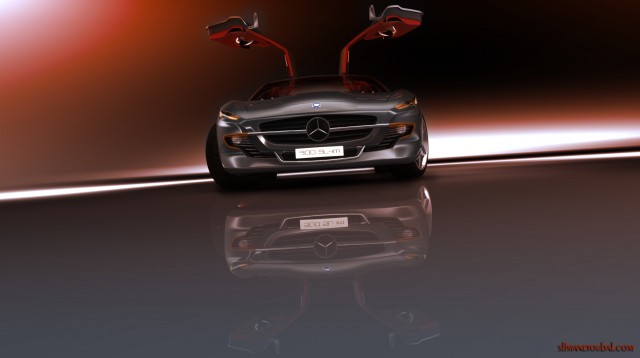  New D! Award for Slimane Toubal   Mercedes 300SL Gullwing   June 13rd transport designindex  transport supercar slimane toubal motorsport mercedes high tech design D! Award concept car concept 300sl 