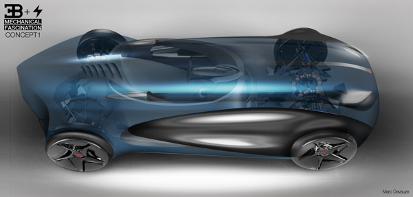 Marc Devauze – Bugatti TypeZero transport design student designindex TypeZero transport Marc Devauze isd valenciennes french designer design student design index design concept car concept bugatti