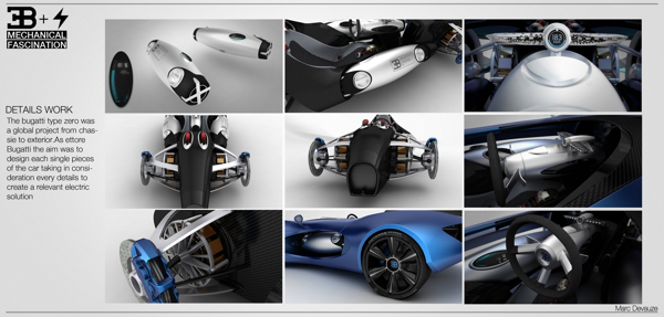 Marc Devauze – Bugatti TypeZero transport design student designindex TypeZero transport Marc Devauze isd valenciennes french designer design student design index design concept car concept bugatti
