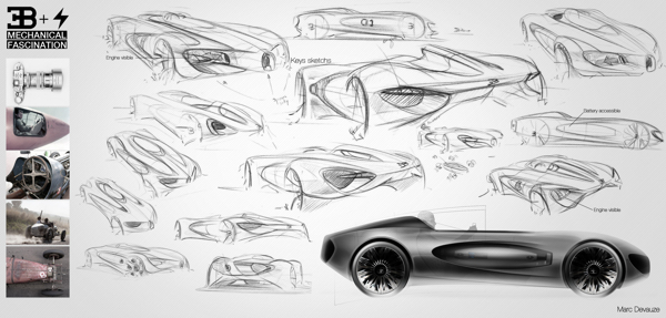 Marc Devauze – Bugatti TypeZero transport design student designindex TypeZero transport Marc Devauze isd valenciennes french designer design student design index design concept car concept bugatti